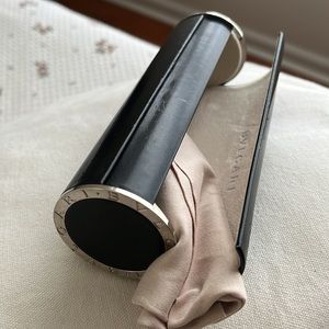 Authentic BVLGARI Sunglasses/Eyeglasses Black Hard Case